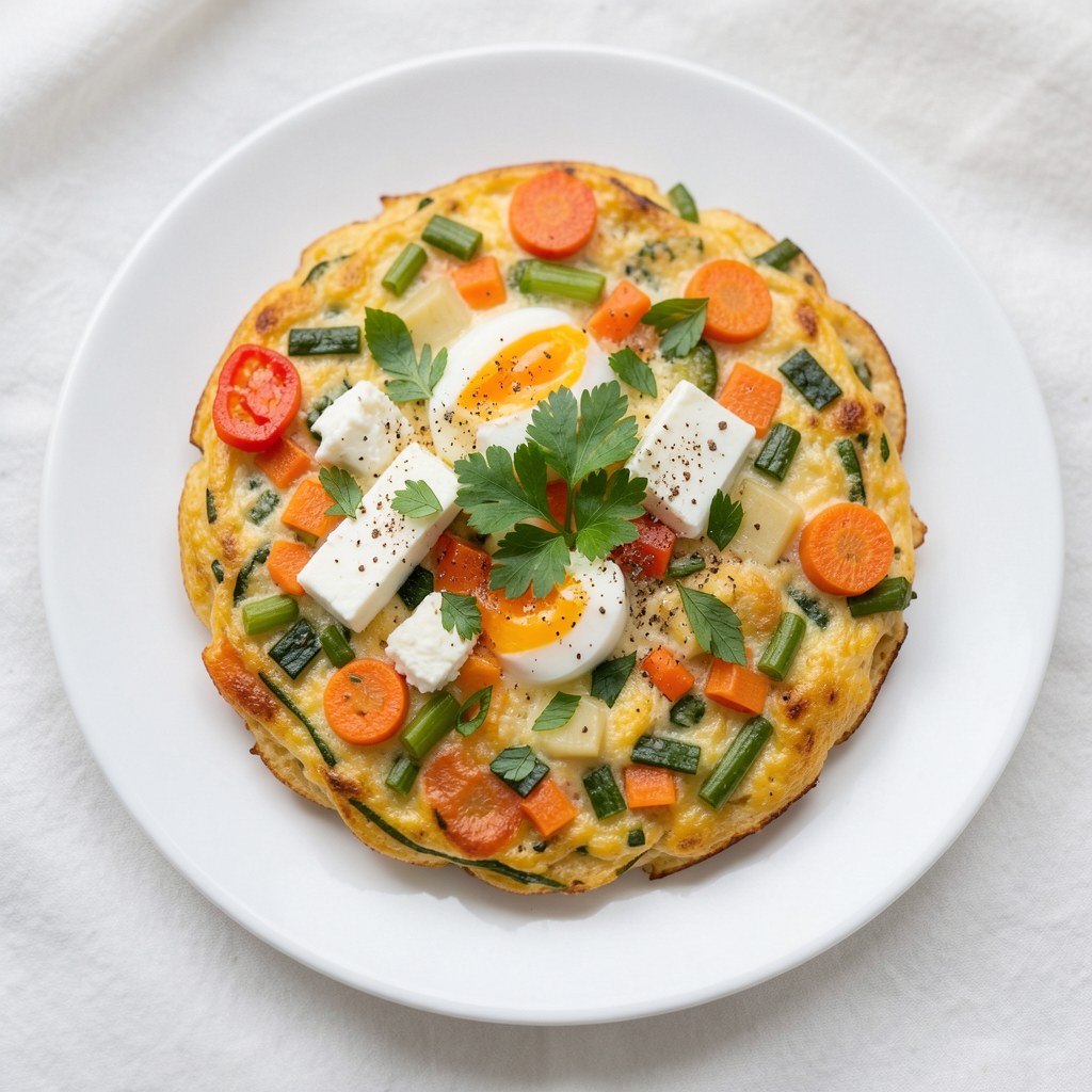 Jajecznica z jarzynami