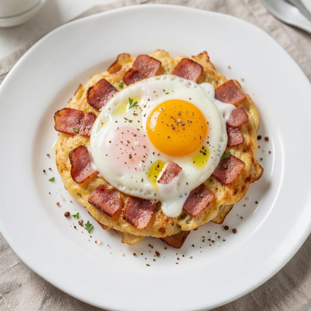 Jajecznica na kiełbasie