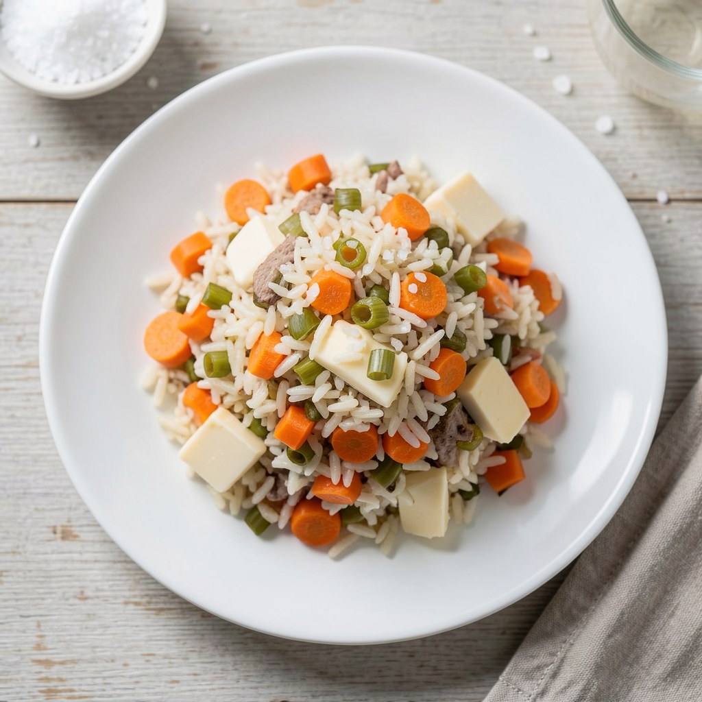 Ryż, jako dodatek do mies