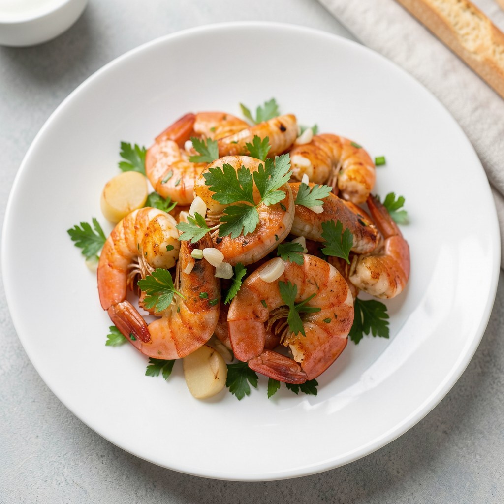Krewetki czosnkowe