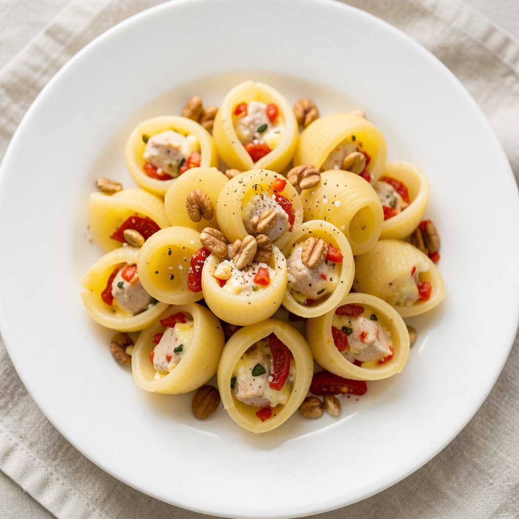 Muszle z tuńczykiem