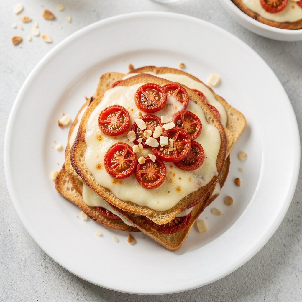 Zapiekanki z suszonymi pomidorami