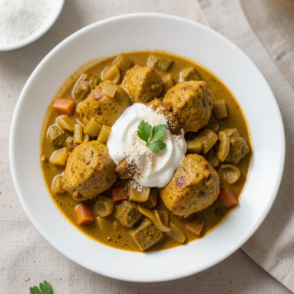 Gulasz curry z kurczaka