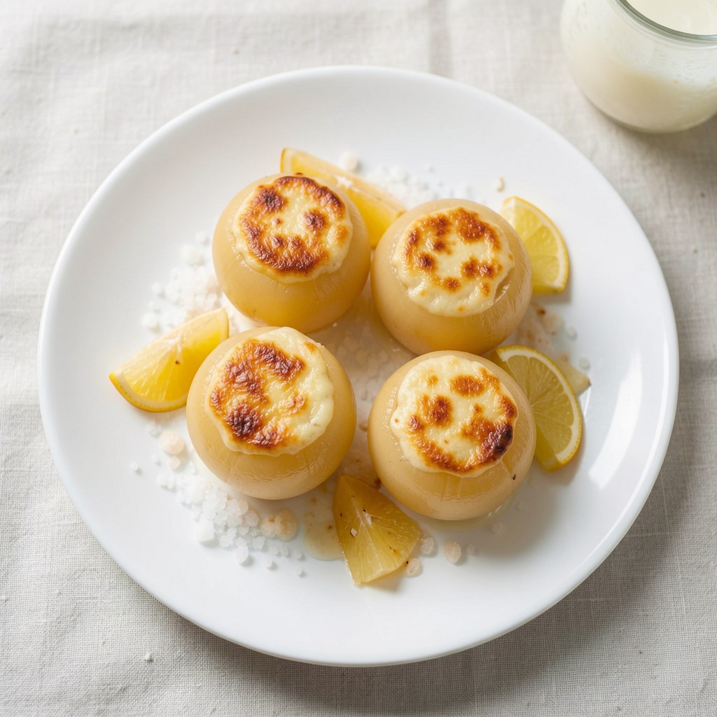 Gruszki z serem pleśniowym