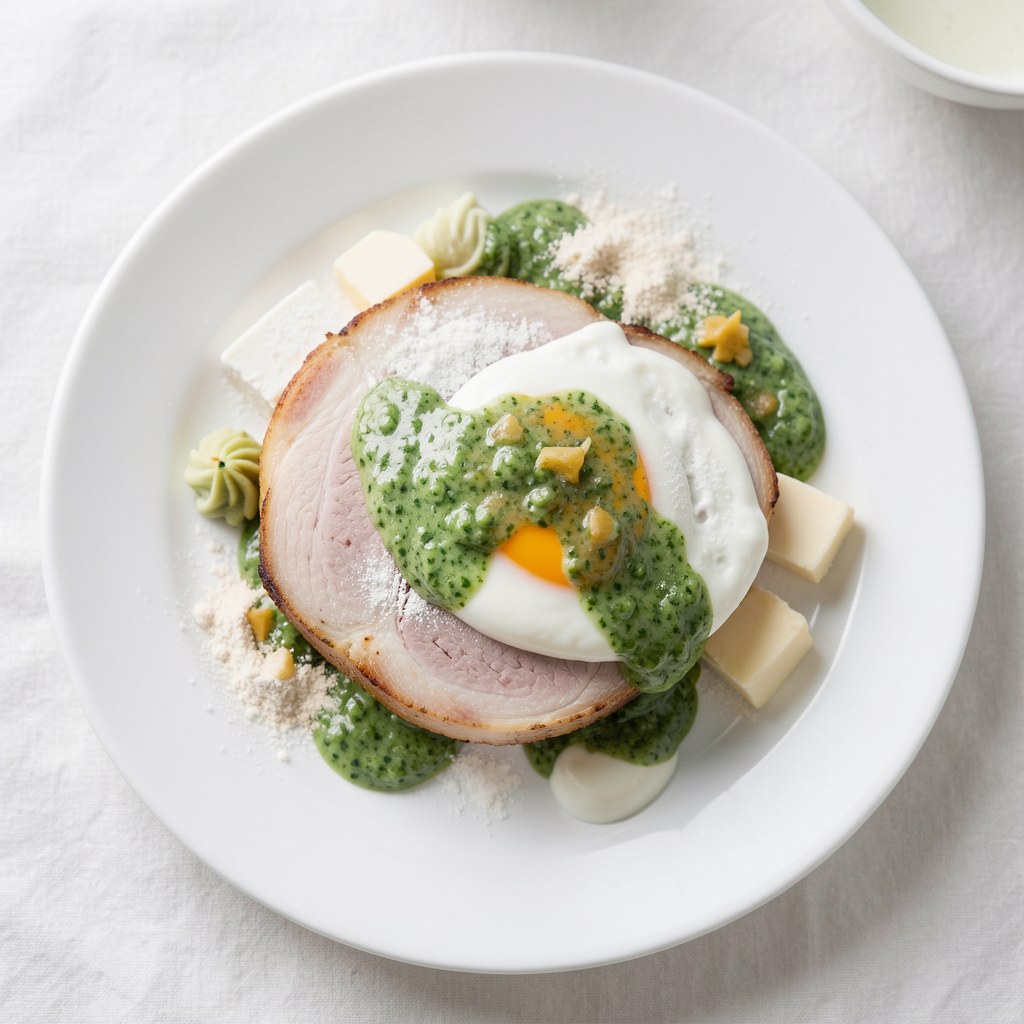 Zielony sos chrzanowy do jajek i mięs na gorąco