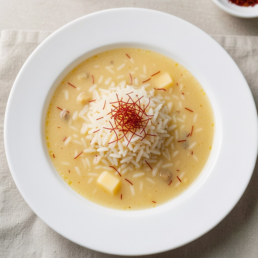 Ryż z szafranem na bulionie