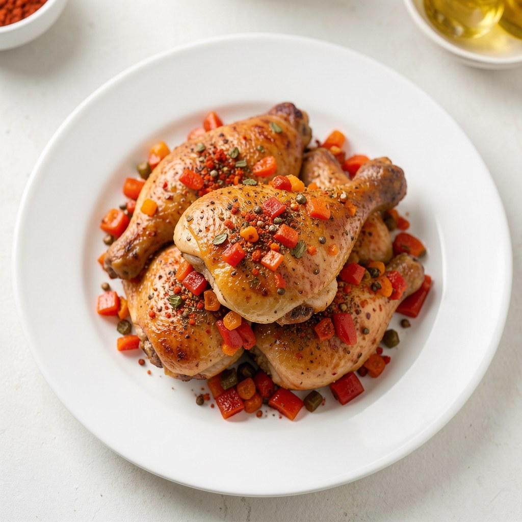 Skrzydełka w przyprawach słodko kwaśnych