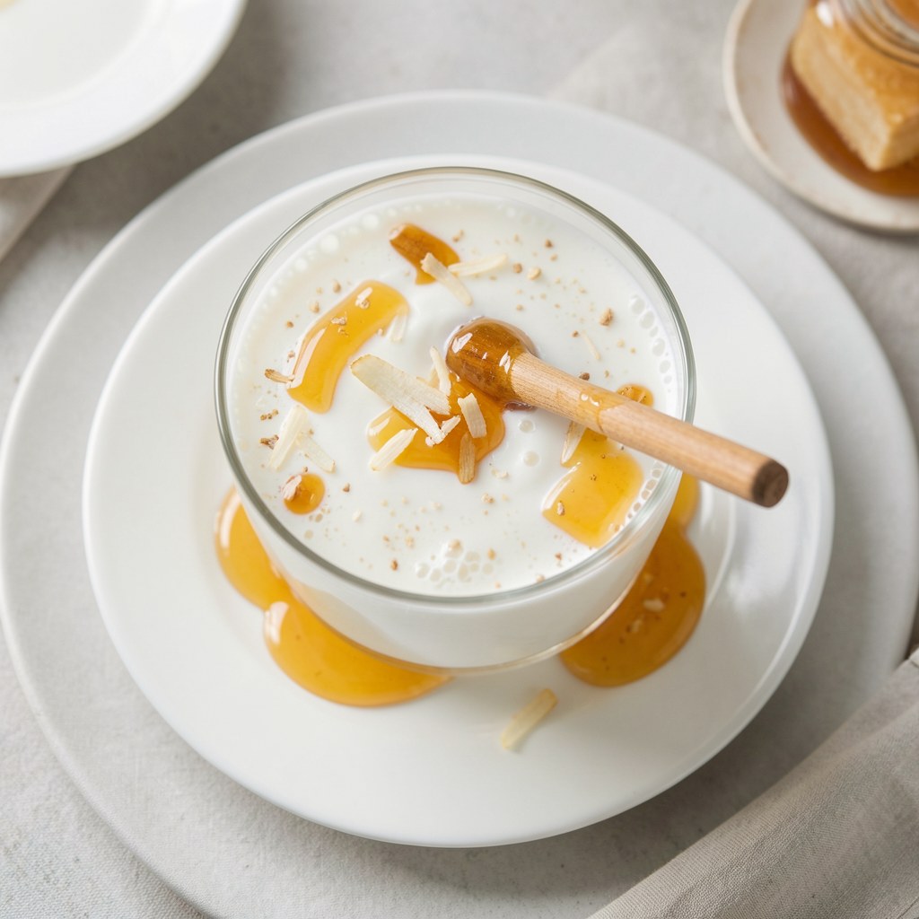 Koktajl miodowy letni