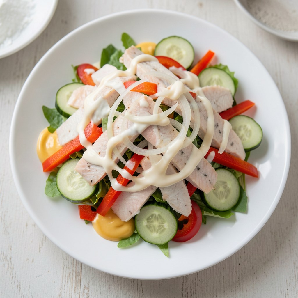 Sałatka śledziowa z papryką