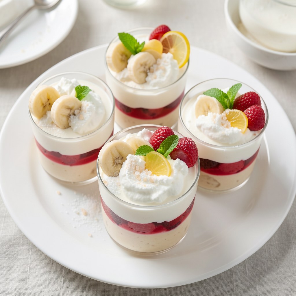 Deser bananowo-truskawkowy Eli