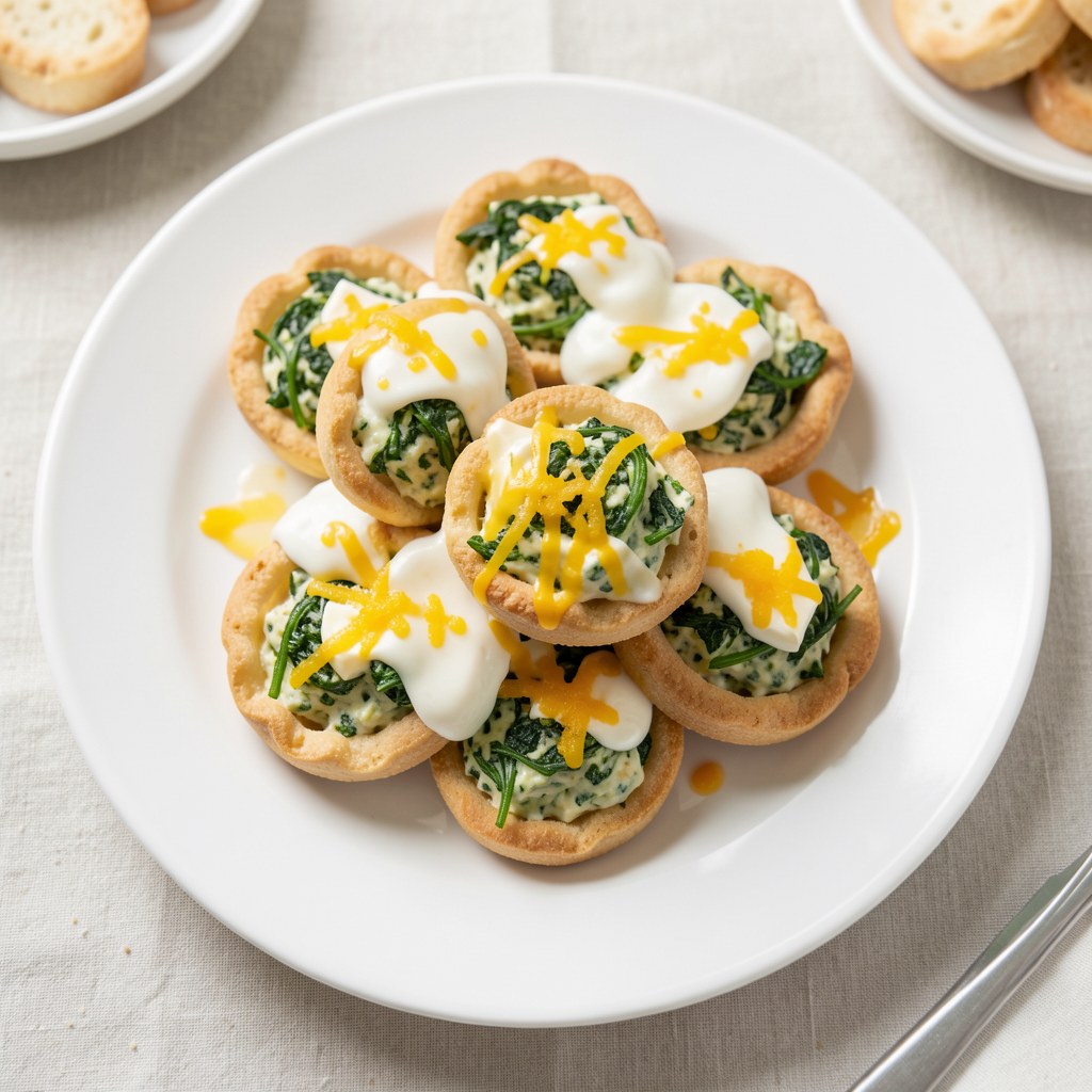 Farsz szpinakowy do kruchych babeczek