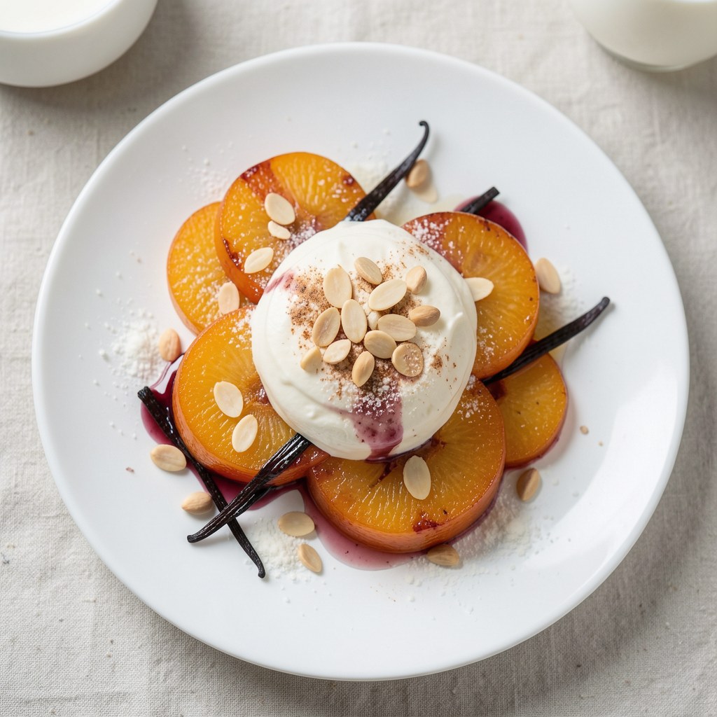 Brzoskwinie po francusku