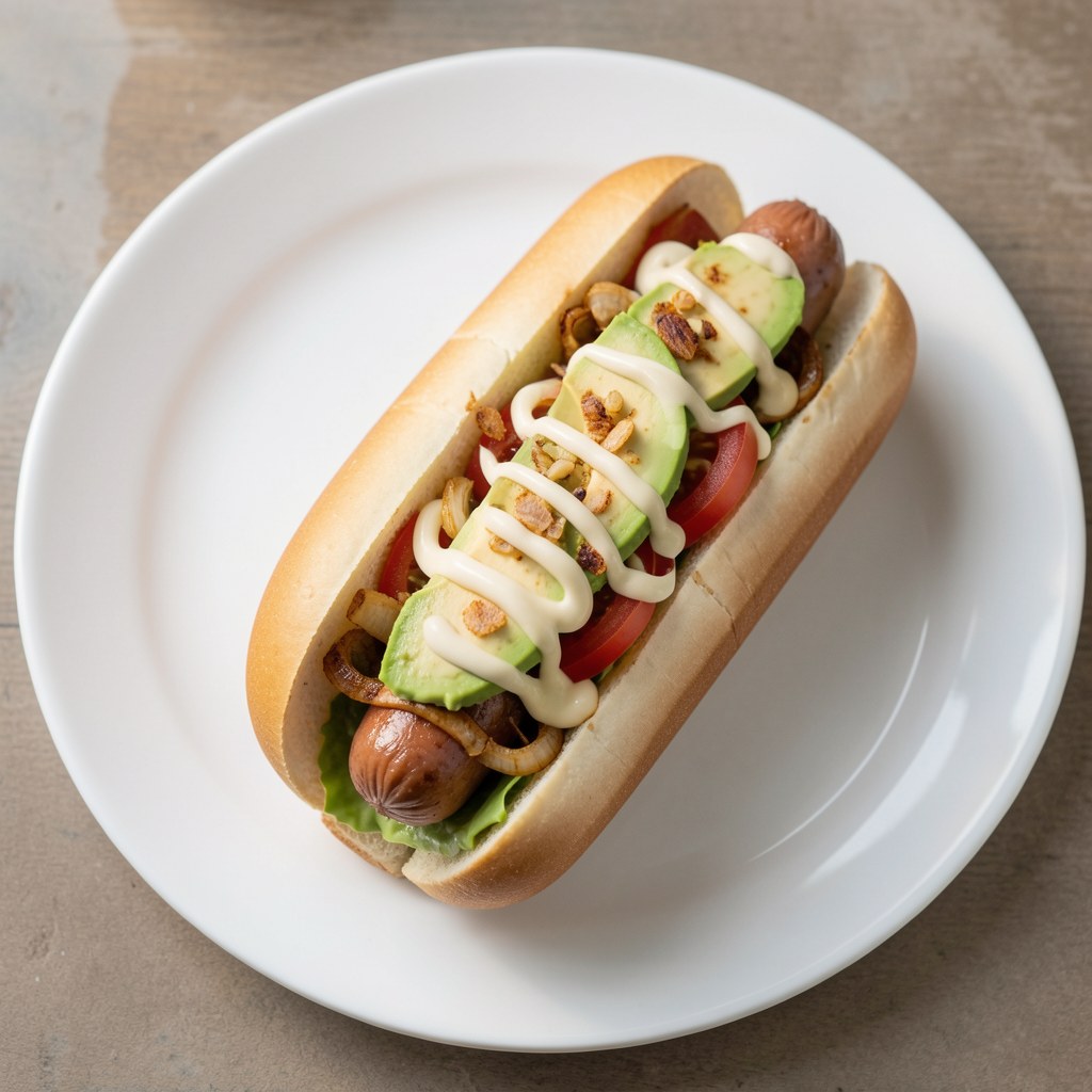 Completo - chilijski hot dog