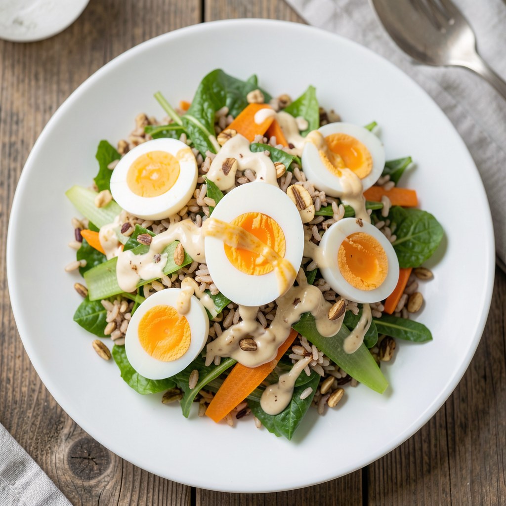 Letnia sałatka z dzikim ryżem