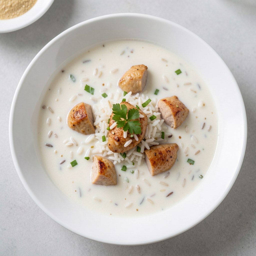 Zupa z dzikim ryżem