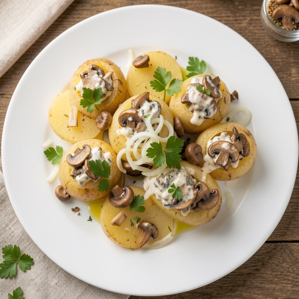 Ziemniaki z grzybami Eli