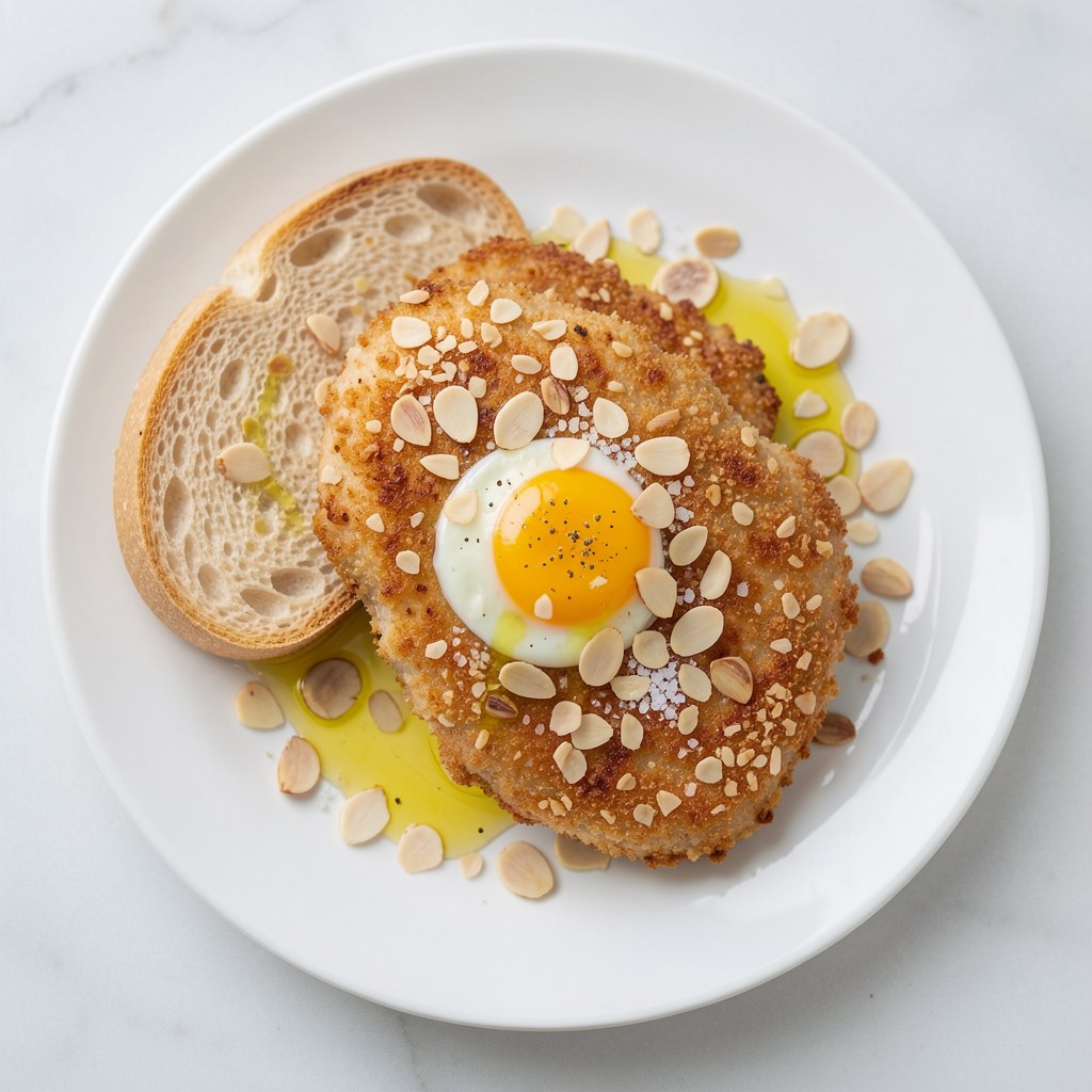 Pierś kurczaka w migdałach