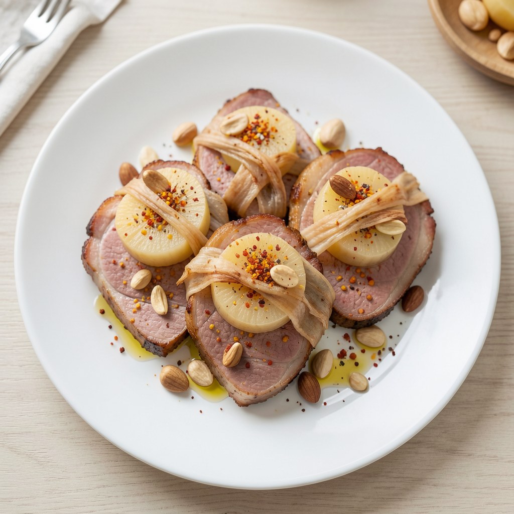 Wieprzowina z gruszką