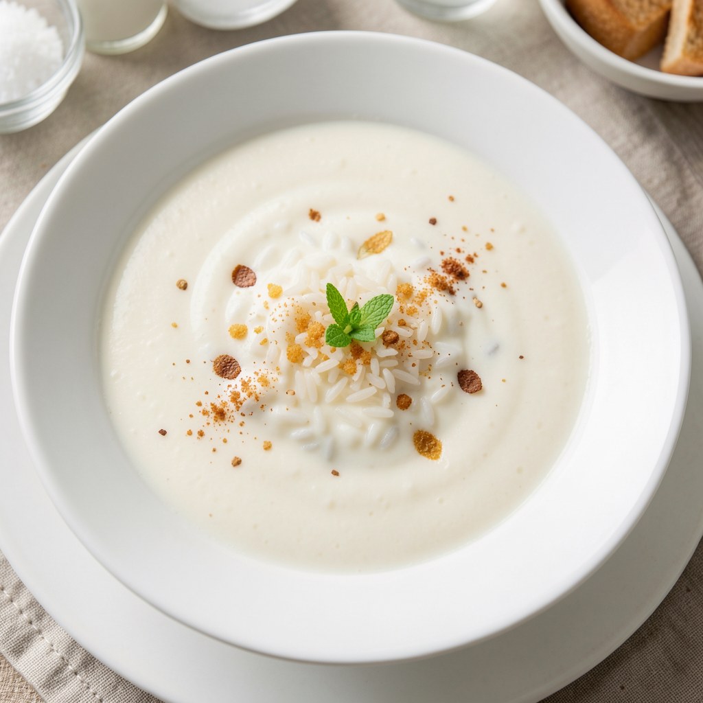 Zupa ryżowo-mleczna