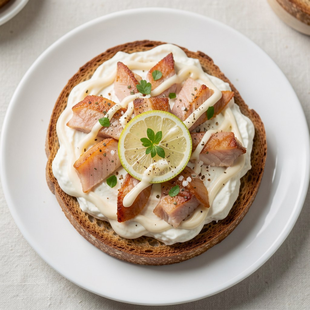 farsz z ryby wedzonej(pasta na chleb)