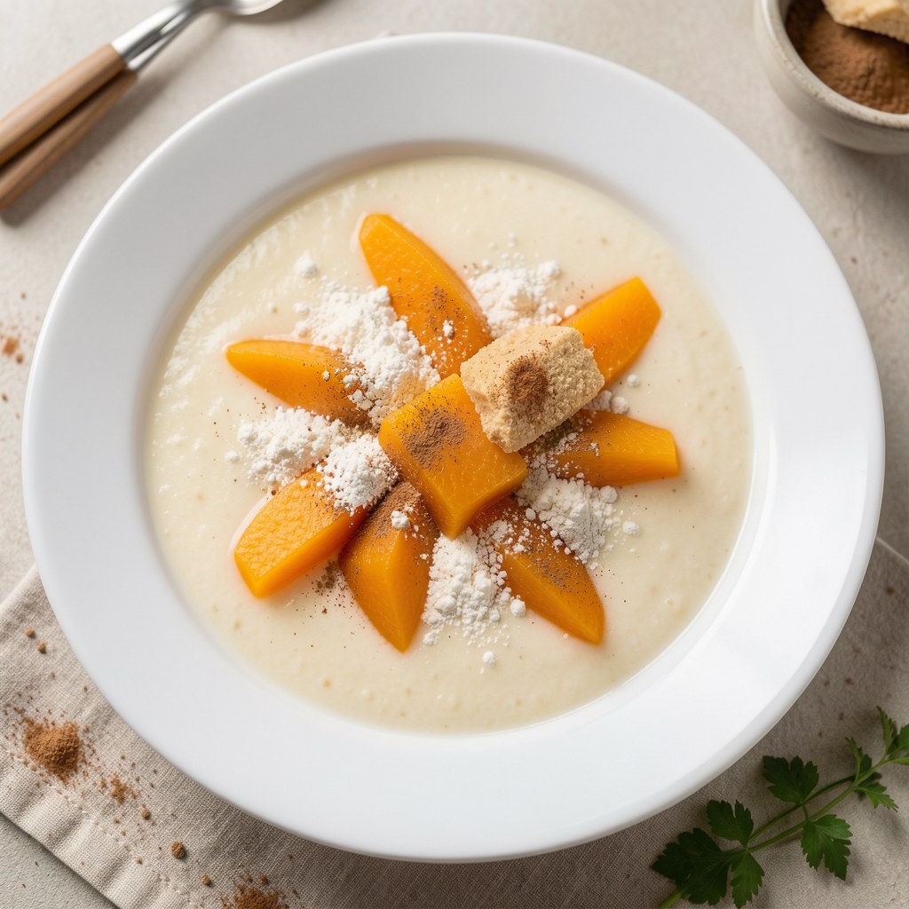 Rozgrzewająca zupa mleczno-dyniowa