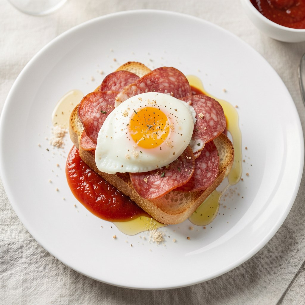 Smażony ser salami Eli