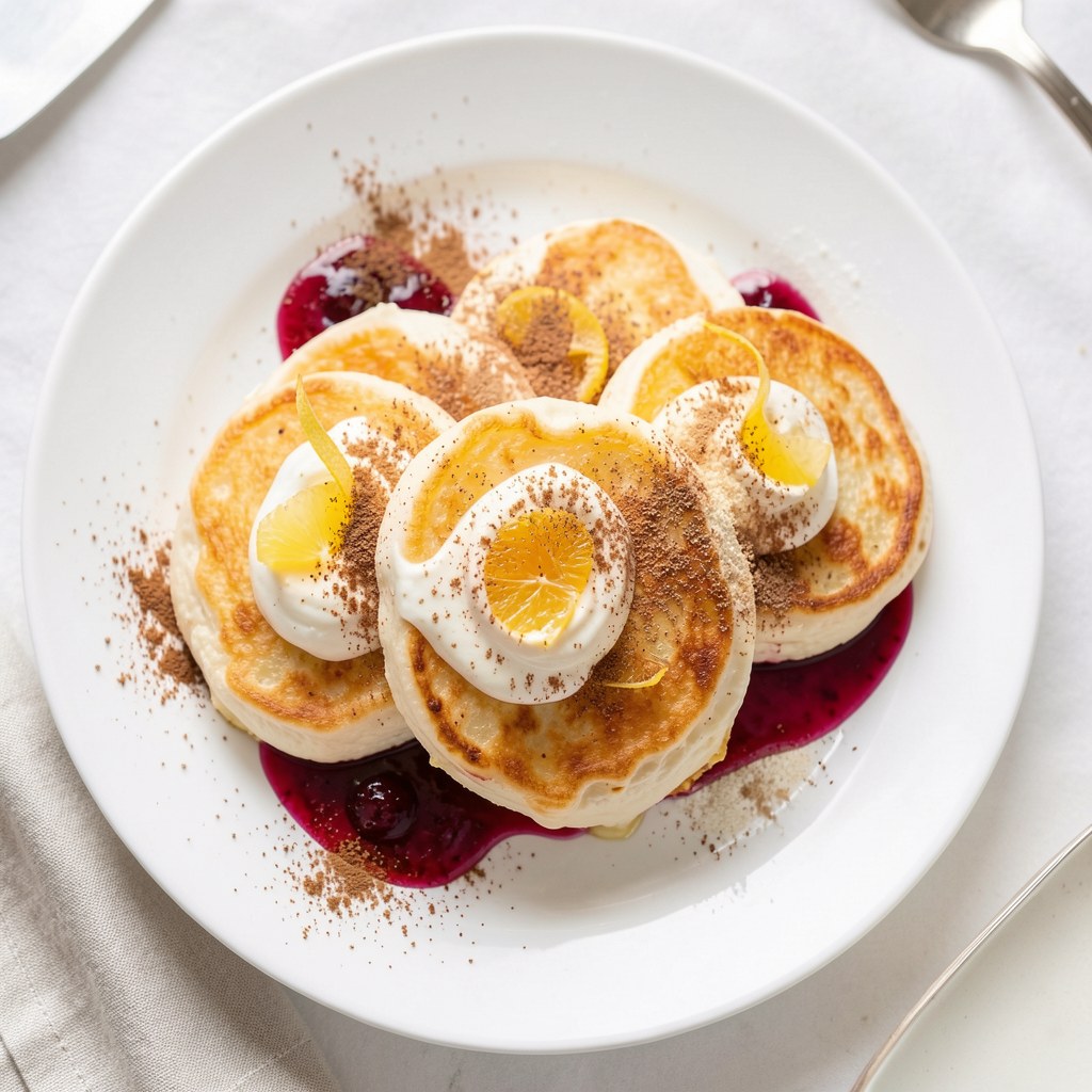 Placuszki serowo-cytrynowe