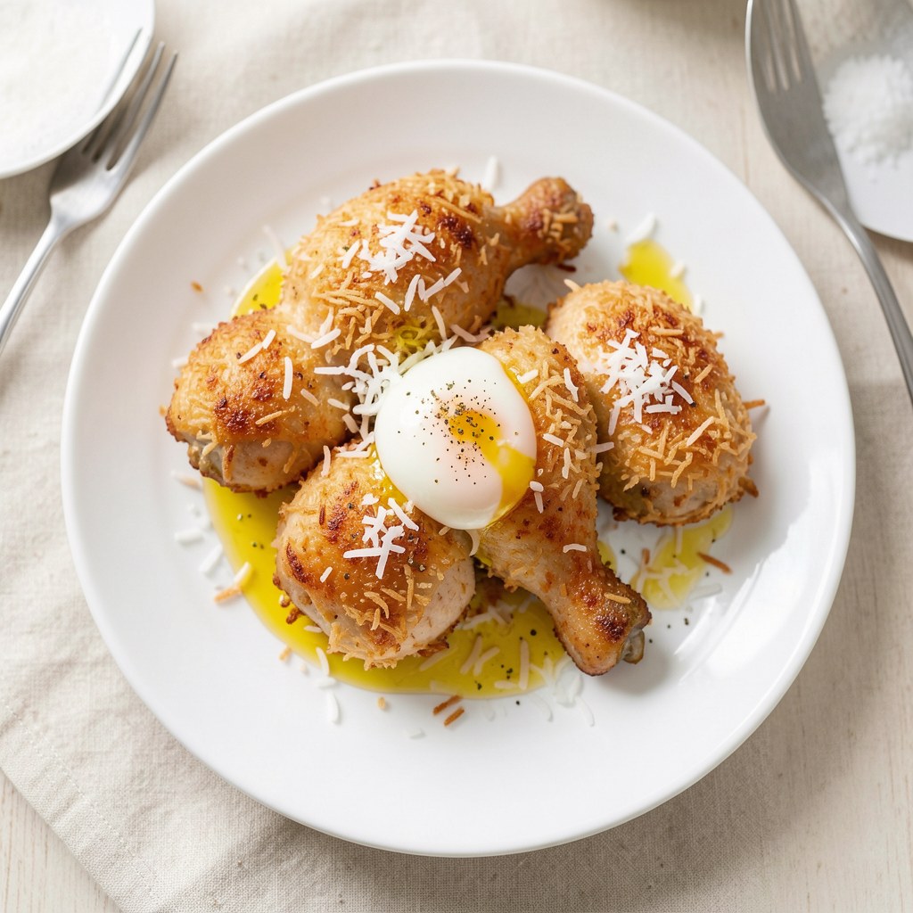 kurczak w panierce kokosowej