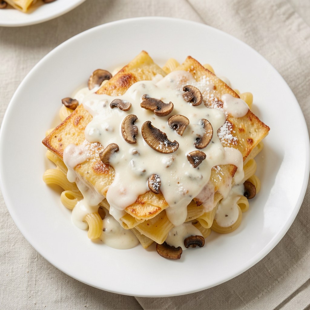 zraziki zapiekane z makaronem