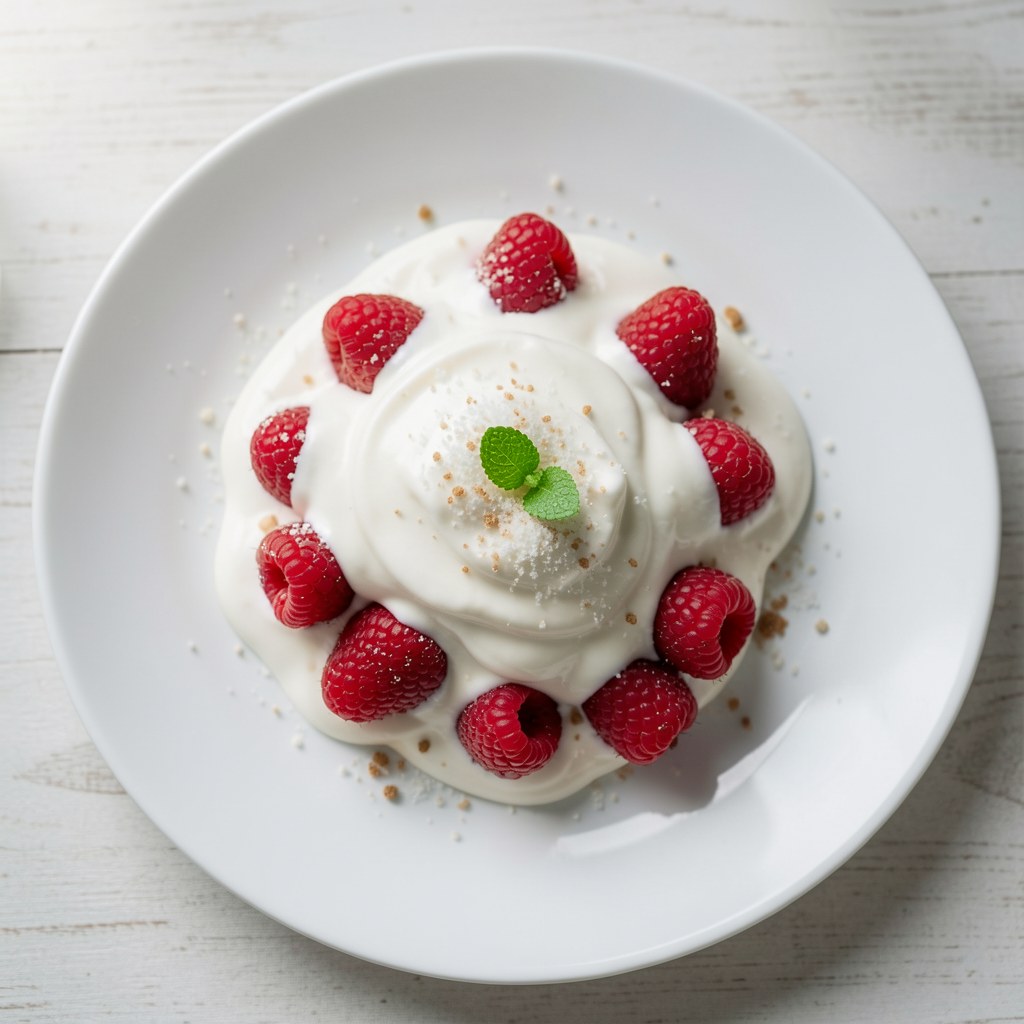 Truskawki ze śmietaną