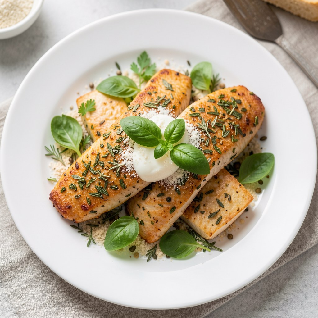 Filety rybne w ziolach