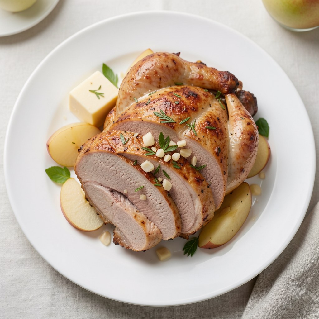 Pieczony indyk na słodko