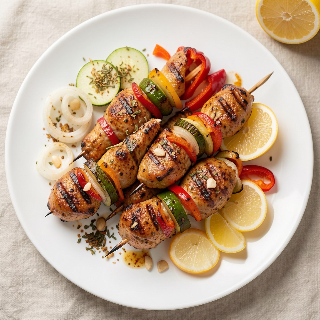 Drobiowe zawijasy Eli z grilla