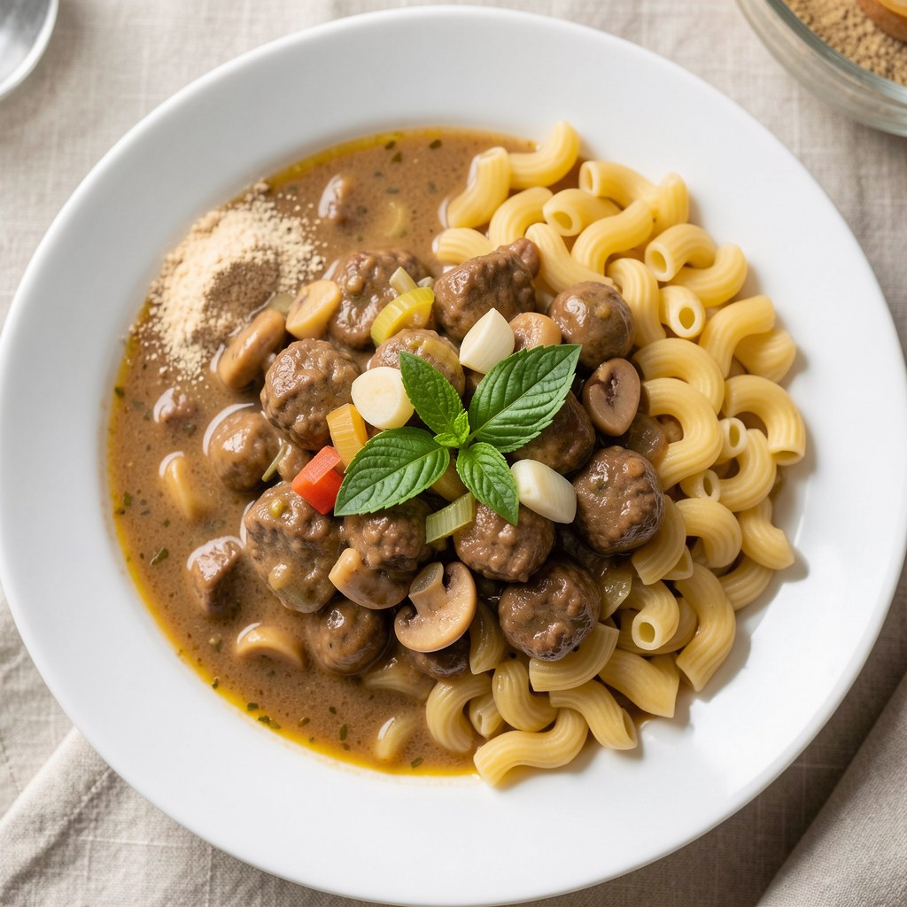 Gulasz sercowo-grzybowy Eli