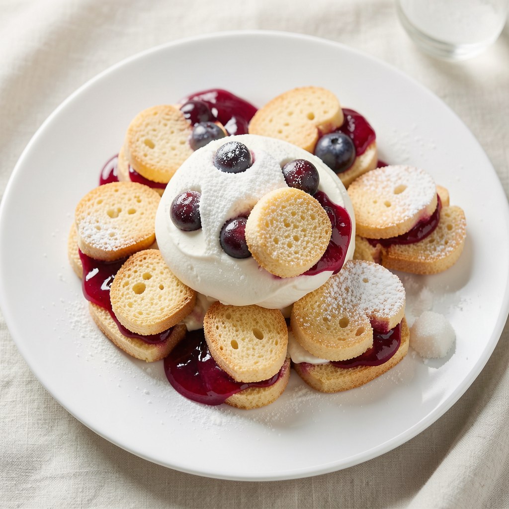 Biszkopt z ciasteczkami