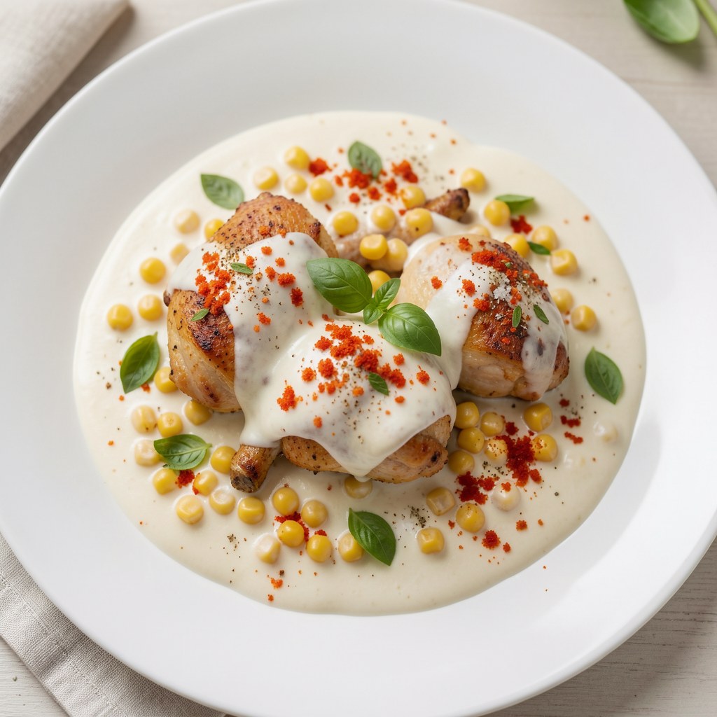 Kurczak z kukurydzą
