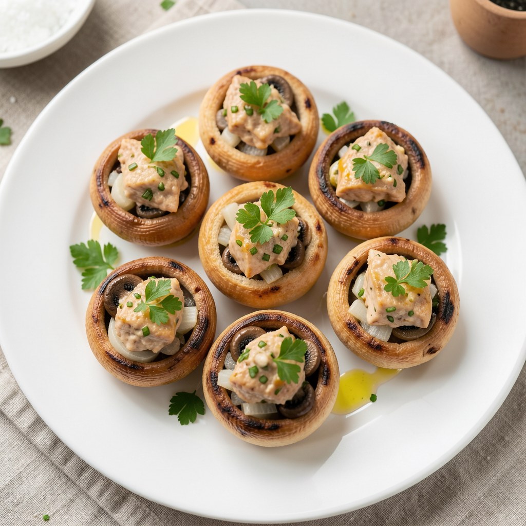 Pieczarki faszerowane Eli 2