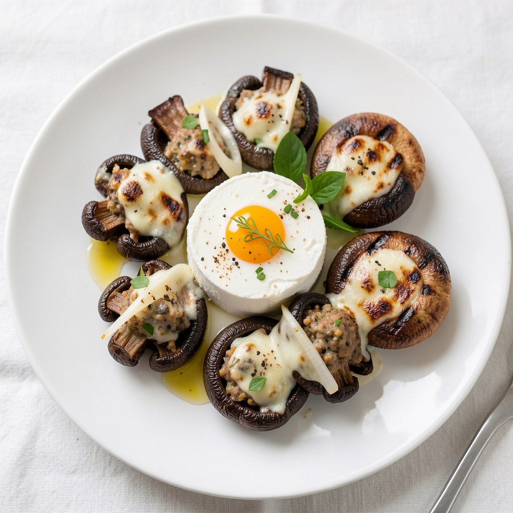 Faszerowane pieczarki Eli 1