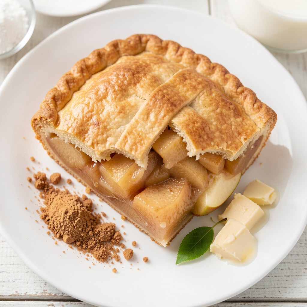 Ciasto jabłkowe -Apple pie .