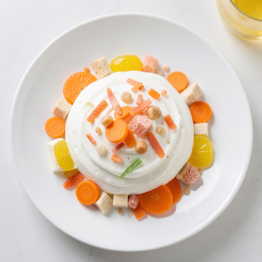 Krem z twarogu i marchwi