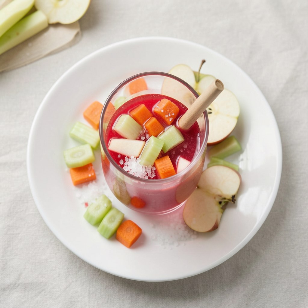 Napój z marchwi i jabłek