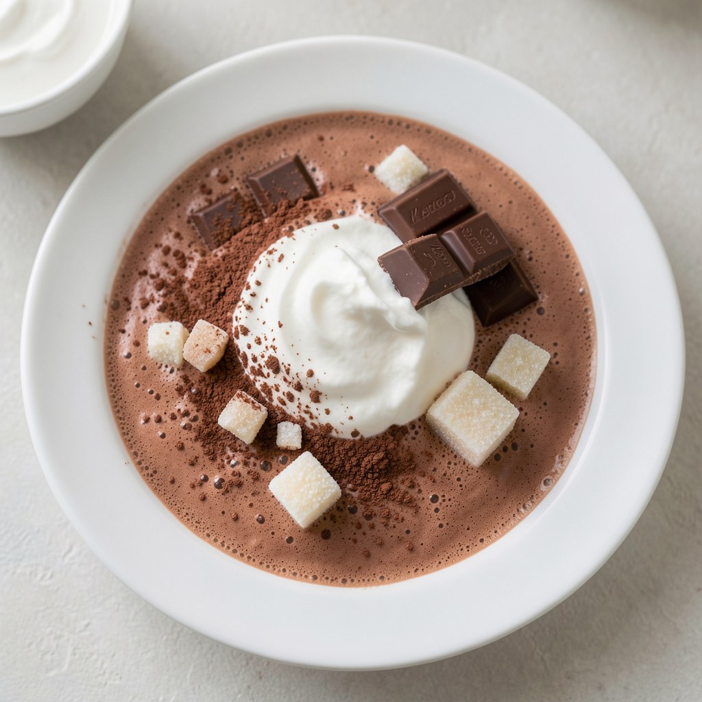 Kakao z pianą