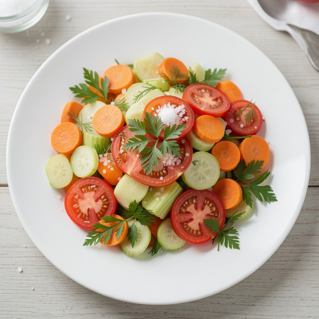 Napój z marchwi, pomidorów i pietruszki
