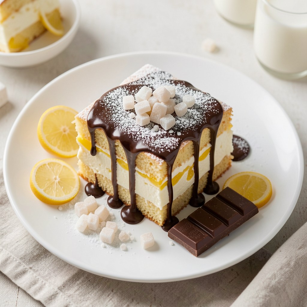 Ciasto cytrynowe z makiem