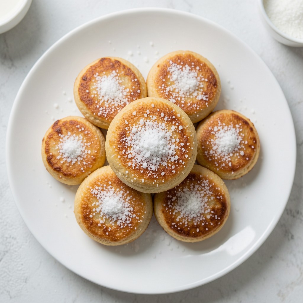 Racuszki z cukrem waniliowym