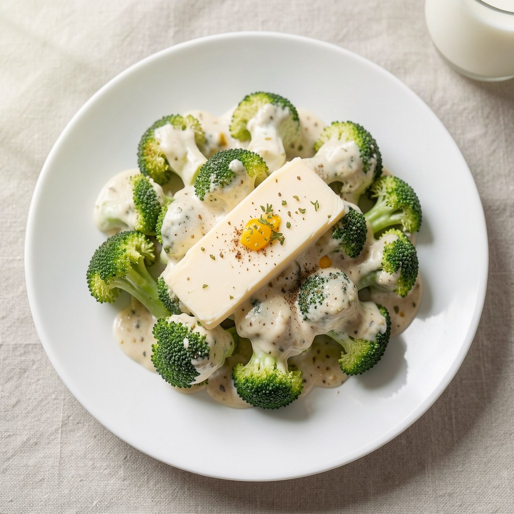 Brokuły z serem