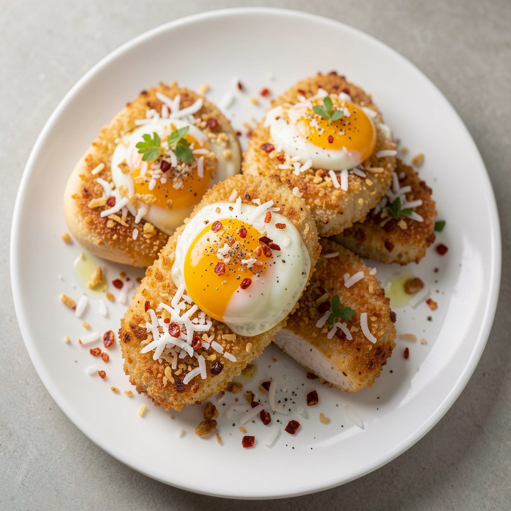 Kotlety z kokosową nutą