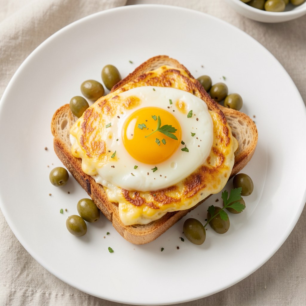 Chleb w jajku z serem