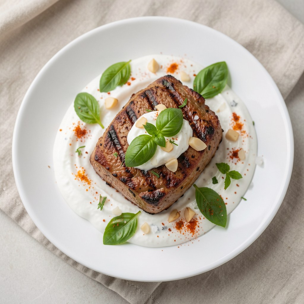 Sos do mięs z grilla z jogurtem