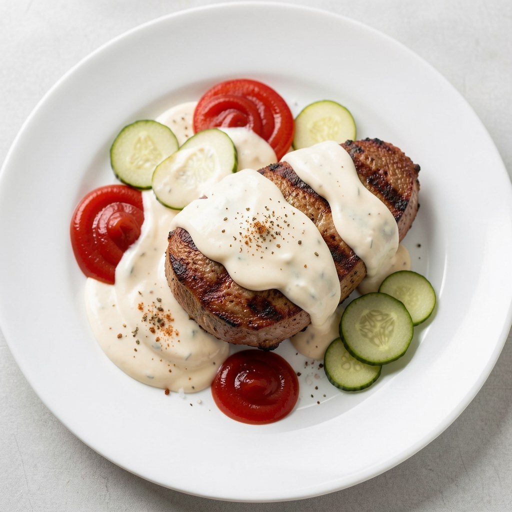 Sos do mięs z grilla z majonezem